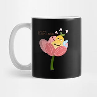 Singing In The Flowers, Cute Pear Mug